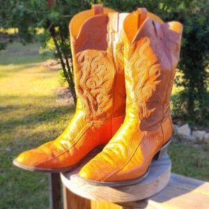 Nocona Vibrant Vintage Men's Boots. Size 14